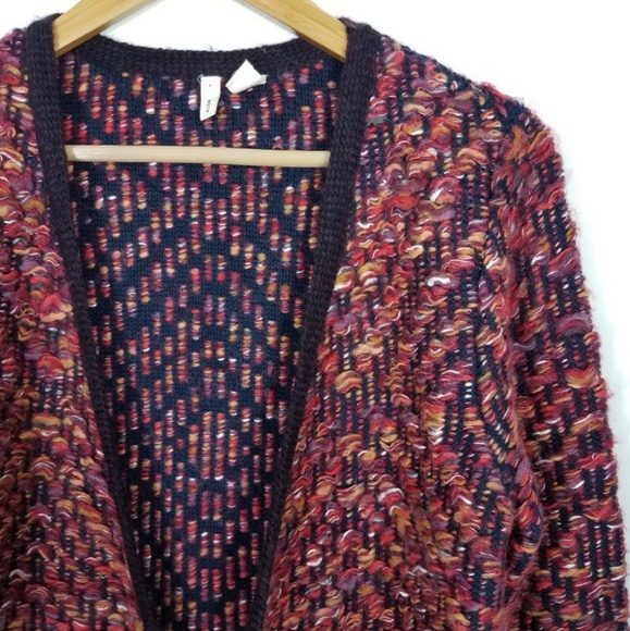 Moth Keavy Open Front Mohair Sweater Jacket - Picture 3 of 8